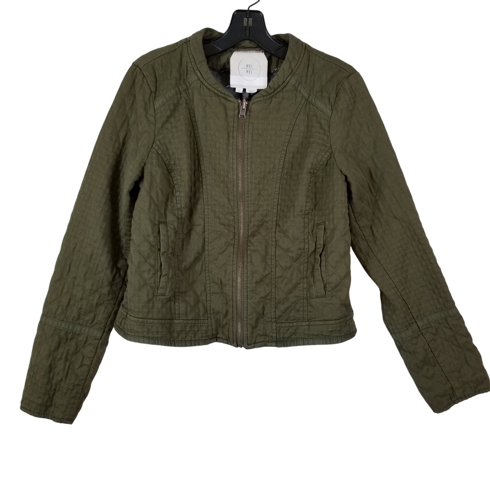 Quilted Olive Bomber Jacket - Brand: REI Co-op